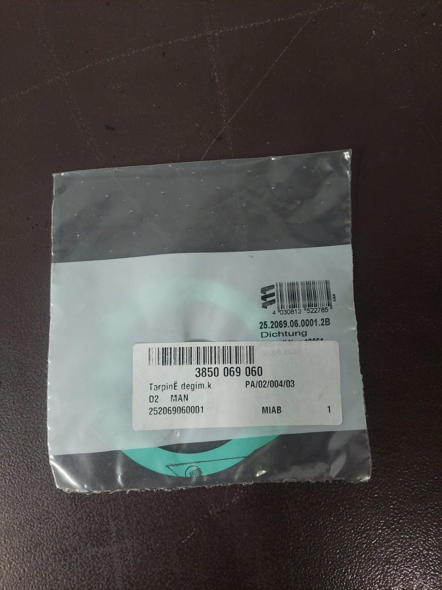 Gasket D2 Airtronic 