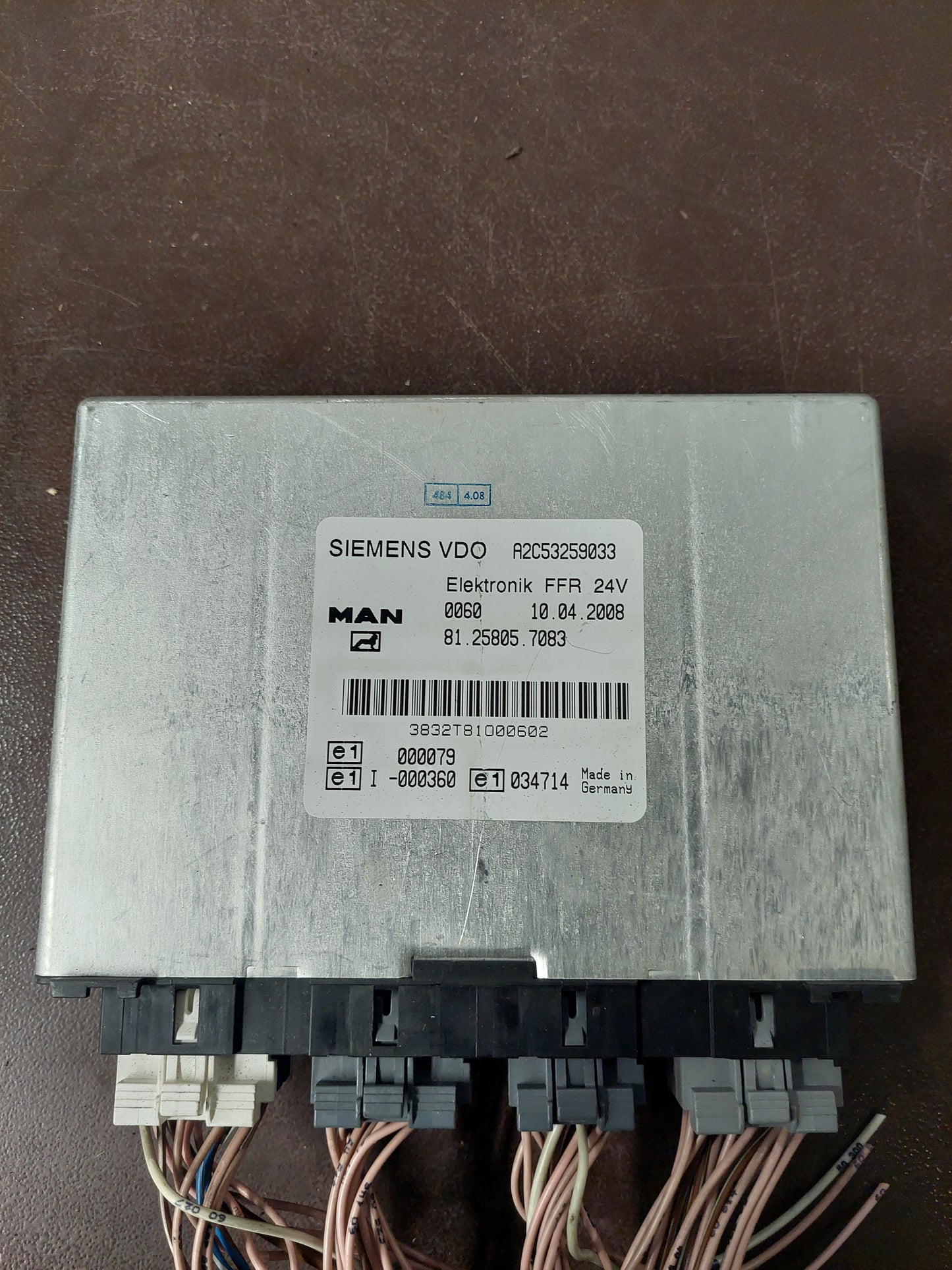 MAN TGX / TGS Elektronik FFR control unit USED